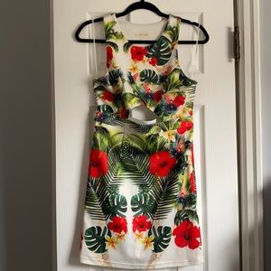 Tropical Cocktail Dress
